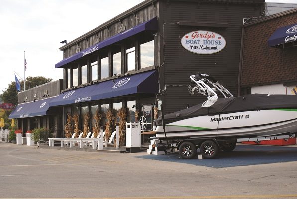 Gordy's Boat House Restaurant & Bar is adjacent to Gordy's Lakefront Marine, which are owned and operated by Tom Whowell and his family.
