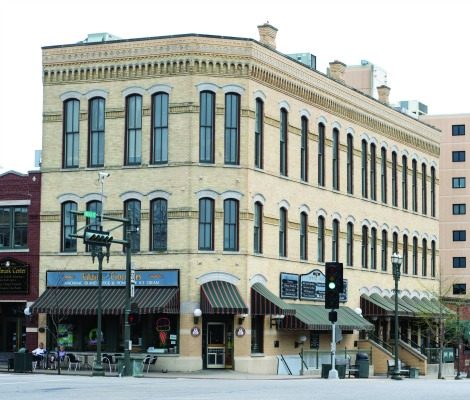 The Landmark Center, once the home of Hotel Clair, the Clair Lounge, and Clair Lanes, has been restored to its 1874 grandeur. In 1990 it was placed on the National Registrar of Historic Places.