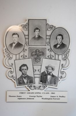 In 1861, WSD celebrated its first official graduating class of five students. That same year, the state of Wisconsin posted flyers advertising the school’s existence and imploring families with deaf children ages 12-25 to consider sending them to Delavan.