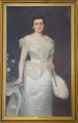 “Portrait of Mary Gordon Landon Pratt” by William Thorne. 