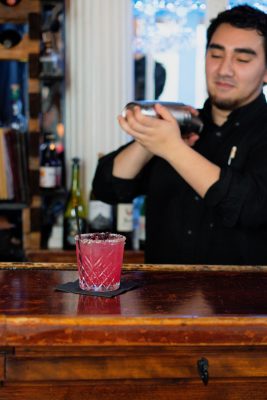 Mixologists at the Apothecary Bar specialize in crafting top-quality cocktails (find this drink recipe online now!)