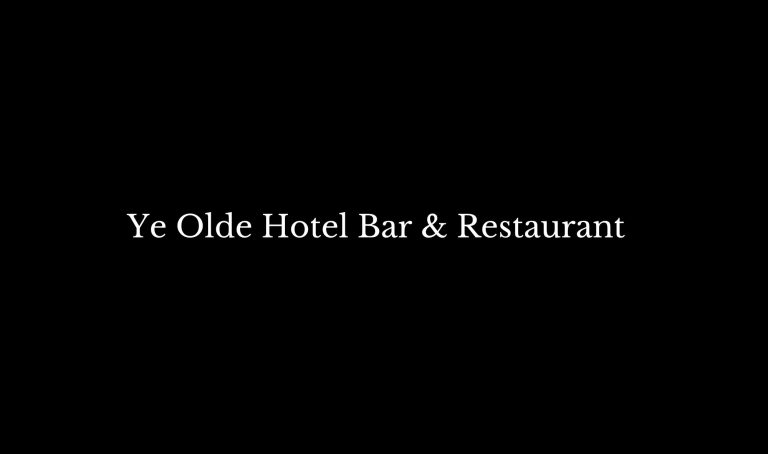 Ye Olde Hotel Bar Restaurant 768x454