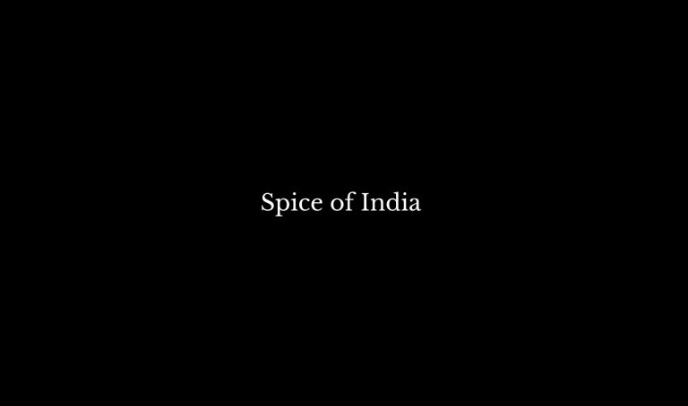 Spice of India 768x454