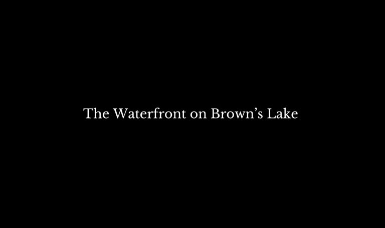 Waterfront Browns Lake  768x454